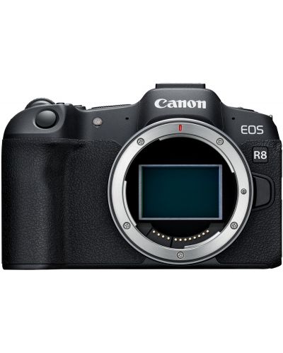 Безогледален фотоапарат Canon - EOS R8, 24.2MPx, черен + Обектив Canon - RF 85mm f/2 Macro IS STM - 2